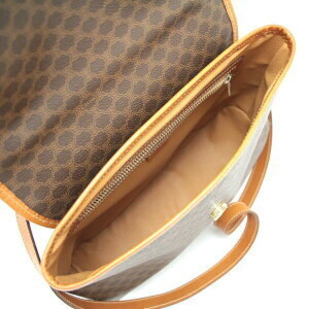 Celine Macadam Handbag Shoulder Bag Leather Brown - Picture 6 of 6